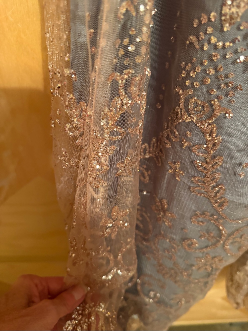 Free People One Aidan Sparkle Pull Up Pants nwt Med - Picture 3 of 4